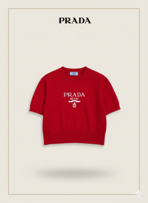 Футболка кашемировая Prada