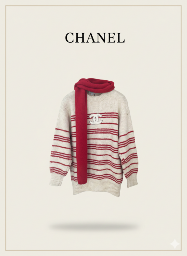 Джемпер мохеровый Chanel