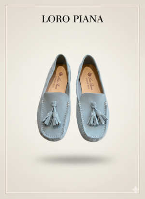 Лоферы замшевые Loro Piana