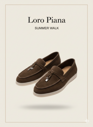 Лоферы замшевые Loro Piana