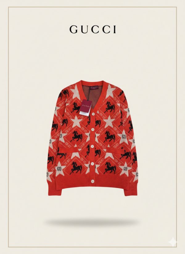 Кардиган шерстяной Gucci