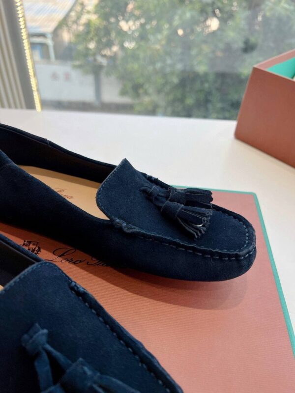 Лоферы замшевые Loro Piana