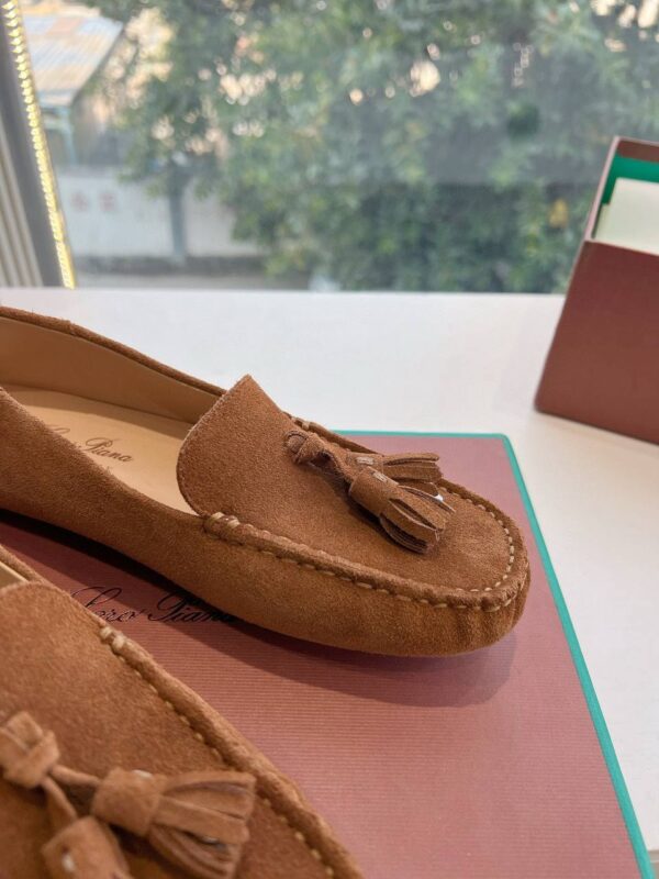 Лоферы замшевые Loro Piana