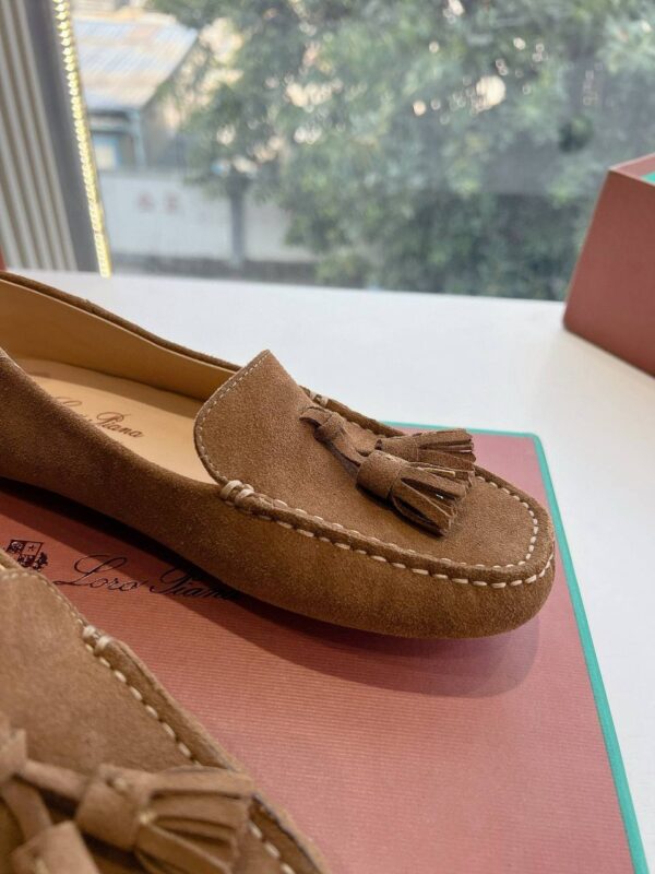 Лоферы замшевые Loro Piana