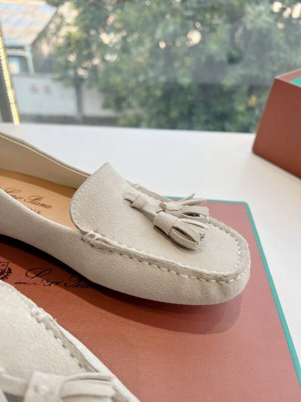 Лоферы замшевые Loro Piana