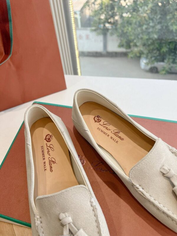 Лоферы замшевые Loro Piana