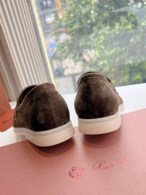 Лоферы замшевые Loro Piana