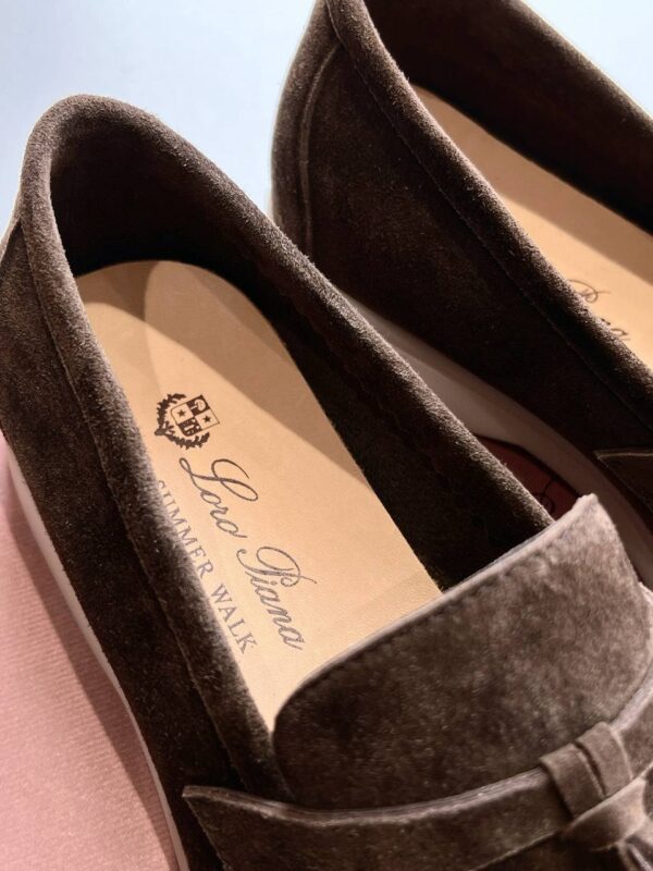 Лоферы замшевые Loro Piana