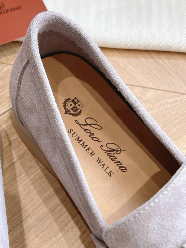 Лоферы замшевые Loro Piana