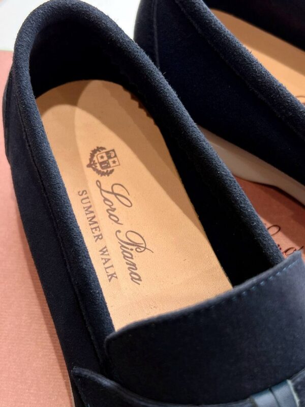 Лоферы замшевые Loro Piana