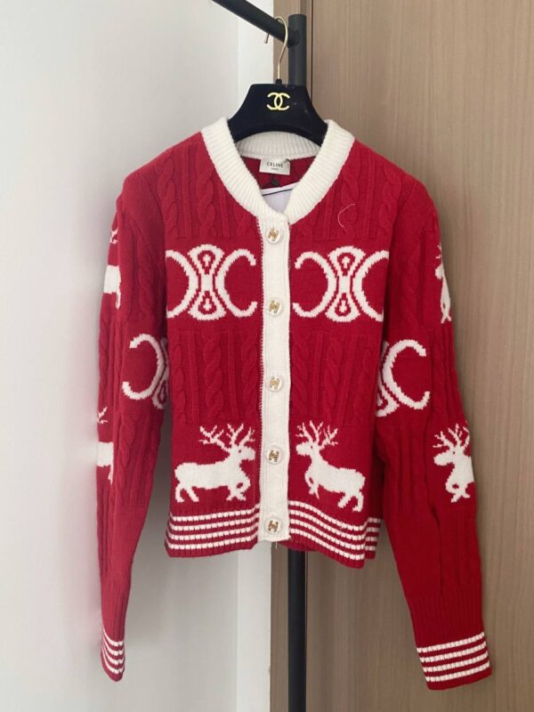 Кардиган шерстяной Celine