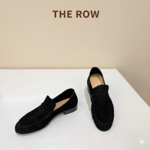 Лоферы замшевые the Row