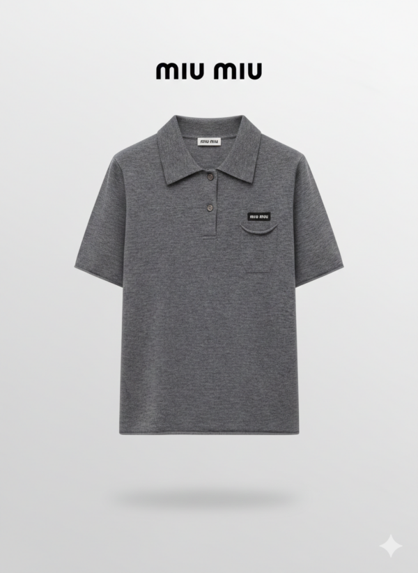 Футболка поло Miu MIu