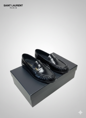 Лоферы лакированные YSL