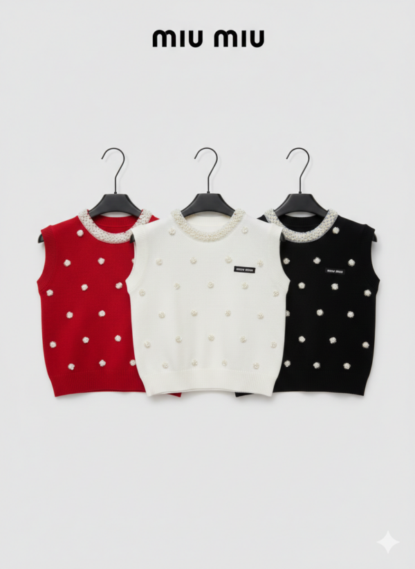 Кофта-безрукавка Miu Miu
