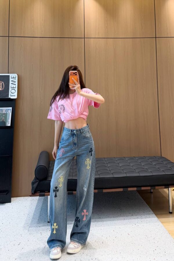 Джинсы Chrome Hearts