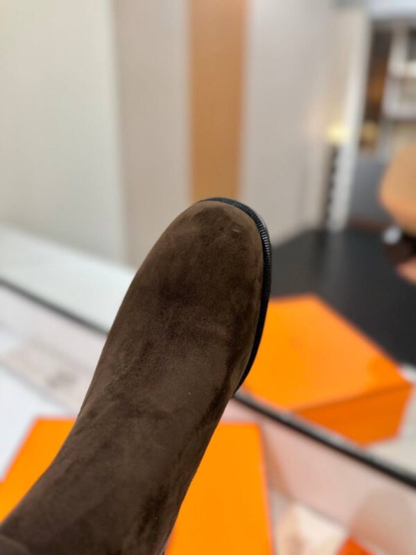 Ботинки замшевые Hermes