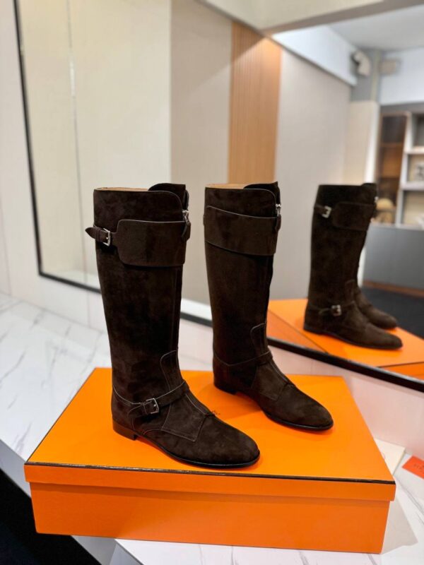 photo_2026-01-11_14-31-42 Сапоги замшевые Hermes