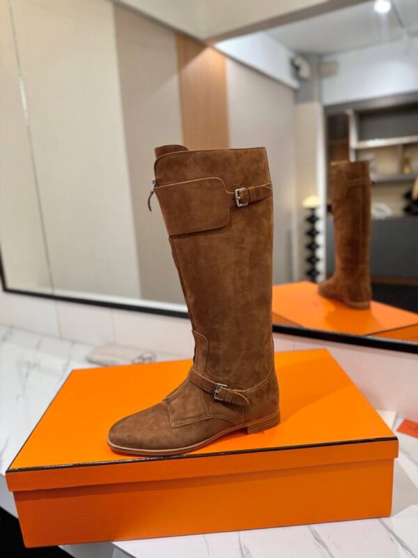 photo_2026-01-11_14-39-19 Сапоги замшевые Hermes