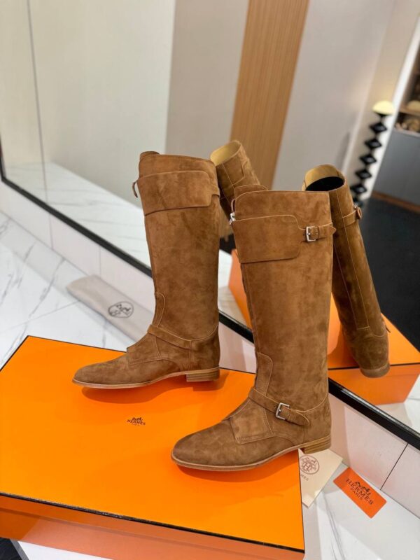 photo_2026-01-11_14-39-22 Сапоги замшевые Hermes