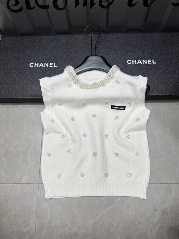 Кофта-безрукавка Miu Miu