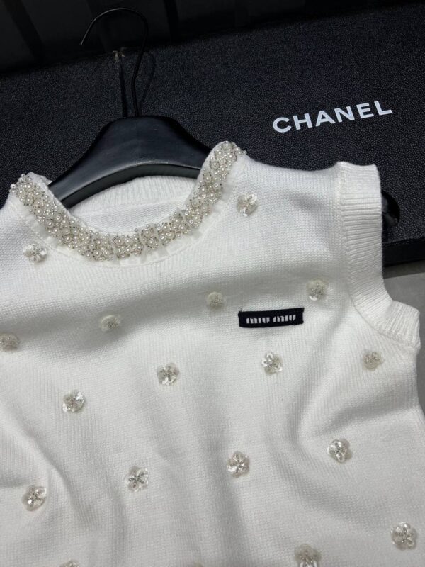 Кофта-безрукавка Miu Miu