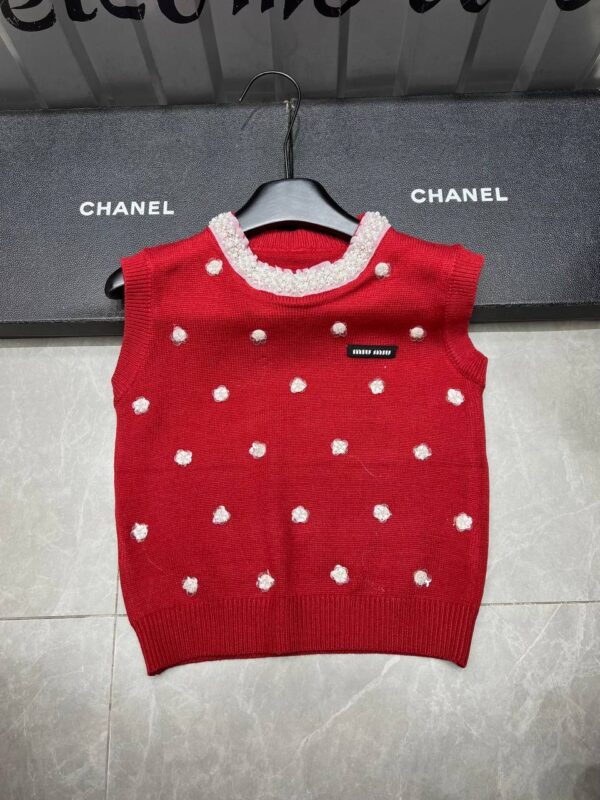 Кофта-безрукавка Miu Miu