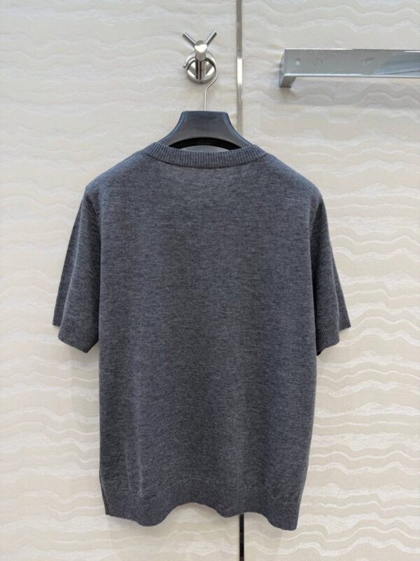 Футболка с планкой Miu MIu