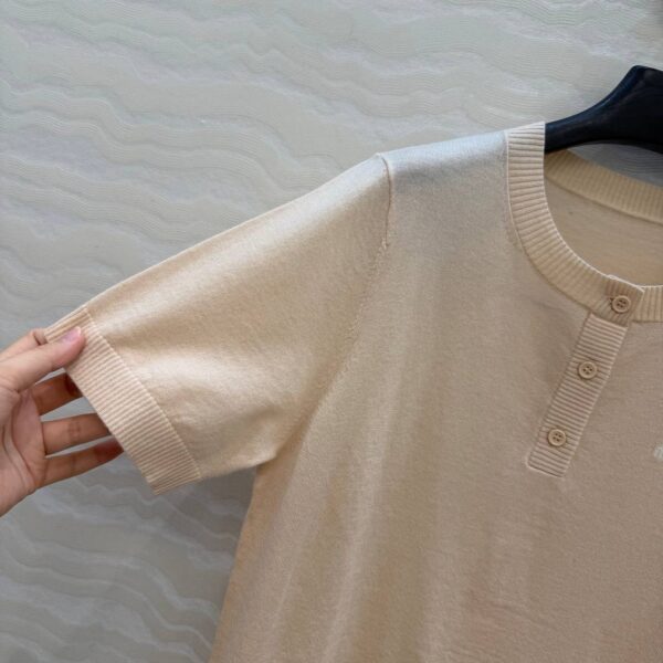 Футболка с планкой Miu MIu