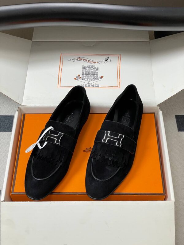 photo_2026-01-22_08-50-54 Лоферы замшевые Hermes
