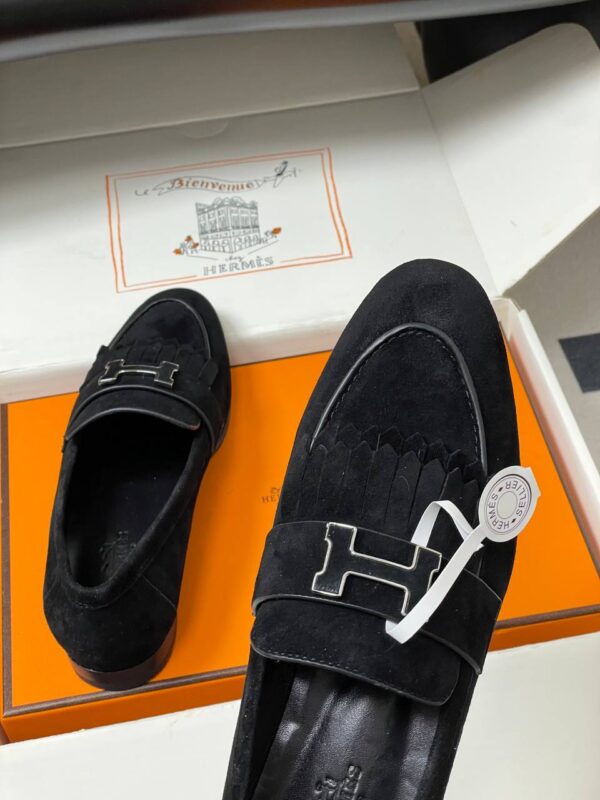 photo_2026-01-22_08-51-04 Лоферы замшевые Hermes
