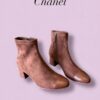 Ботильоны замшевые Chanel