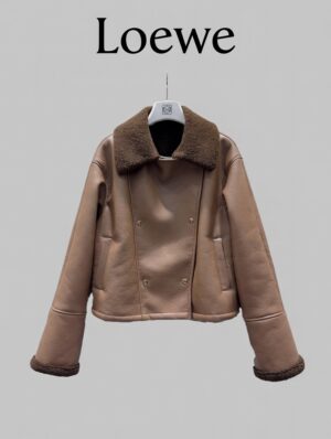 Куртка с мехом короткая Loewe