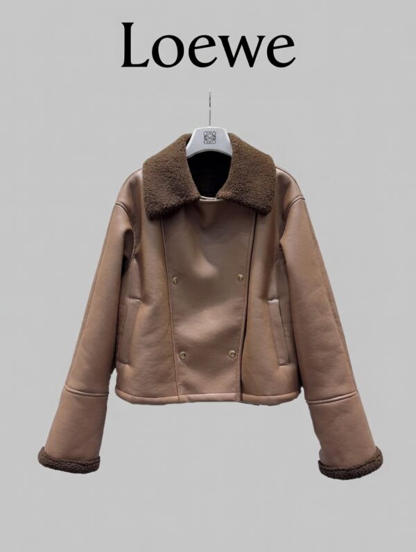 Куртка с мехом короткая Loewe