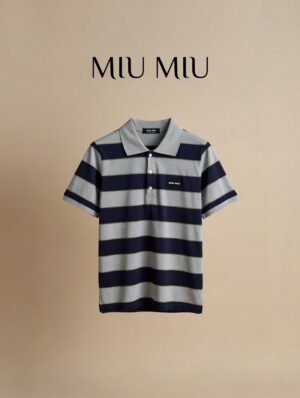 Футболка-поло Mu Miu