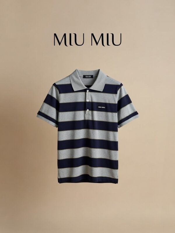 7790aa23-77fe-47f4-a7fe-c0ee55443e75 Футболка-поло Mu Miu