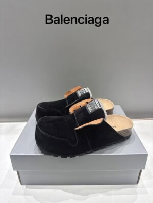 Мюли замшевые Balenciaga