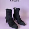 Ботильоны замшевые Chanel