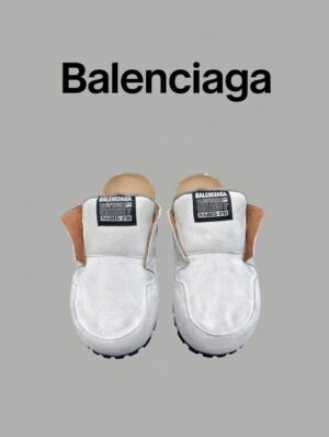 Мюли замшевые Balenciaga