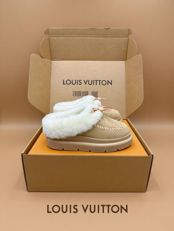 Сабо с мехом Louis Vuitton