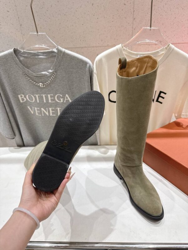 Сапоги замшевые Loro Piana