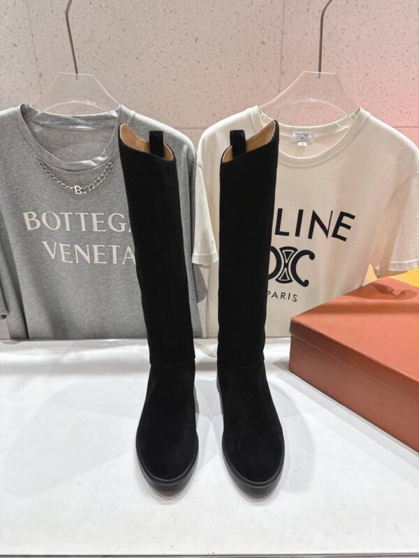 Сапоги замшевые Loro Piana