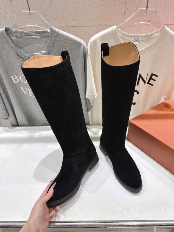 Сапоги замшевые Loro Piana