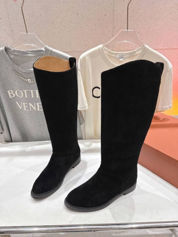 Сапоги замшевые Loro Piana