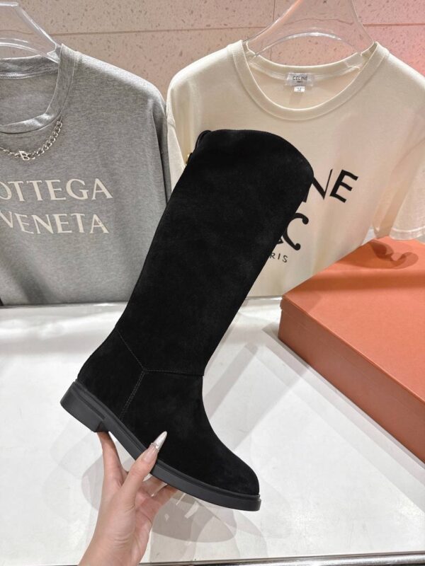 Сапоги замшевые Loro Piana