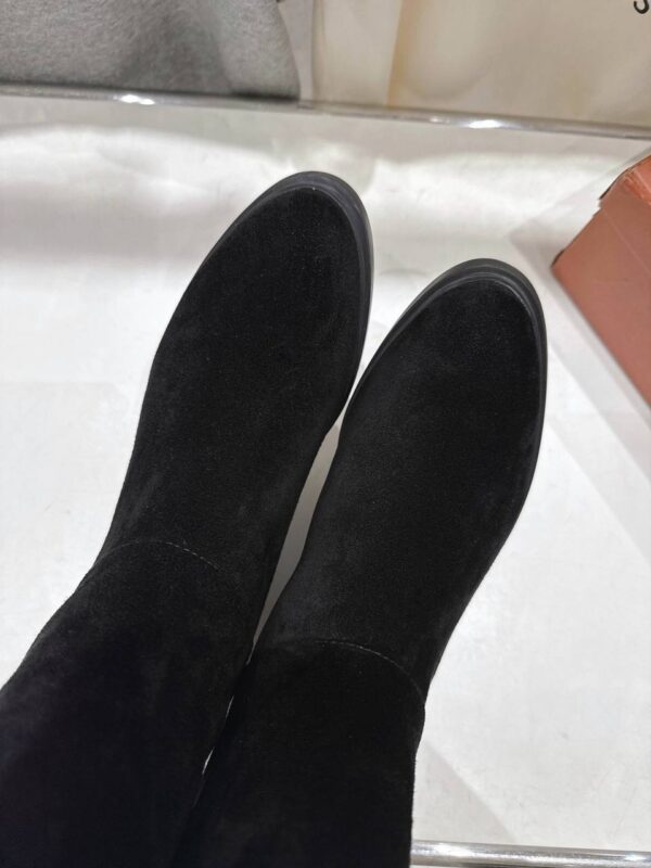 Сапоги замшевые Loro Piana