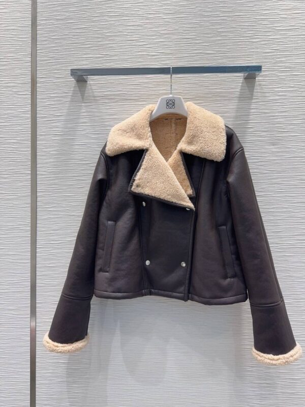 Куртка с мехом короткая Loewe