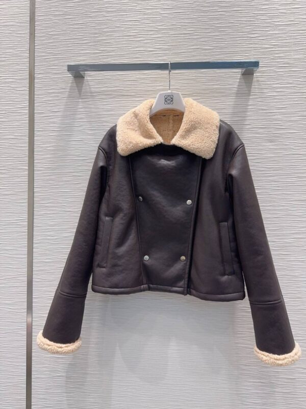 Куртка с мехом короткая Loewe