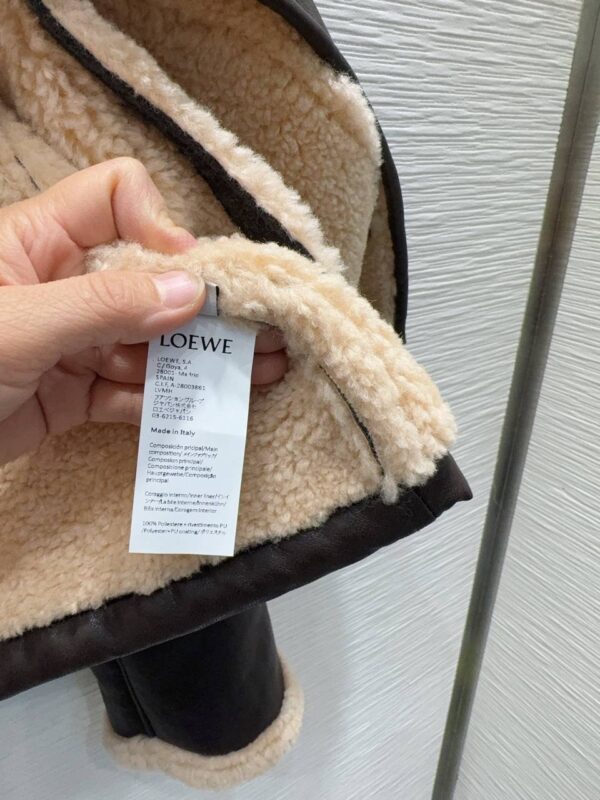 Куртка с мехом короткая Loewe