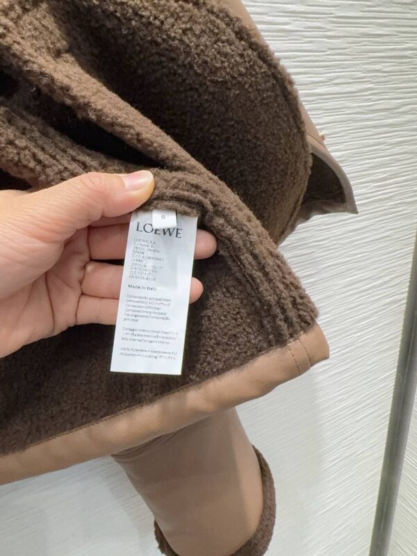 Куртка с мехом короткая Loewe